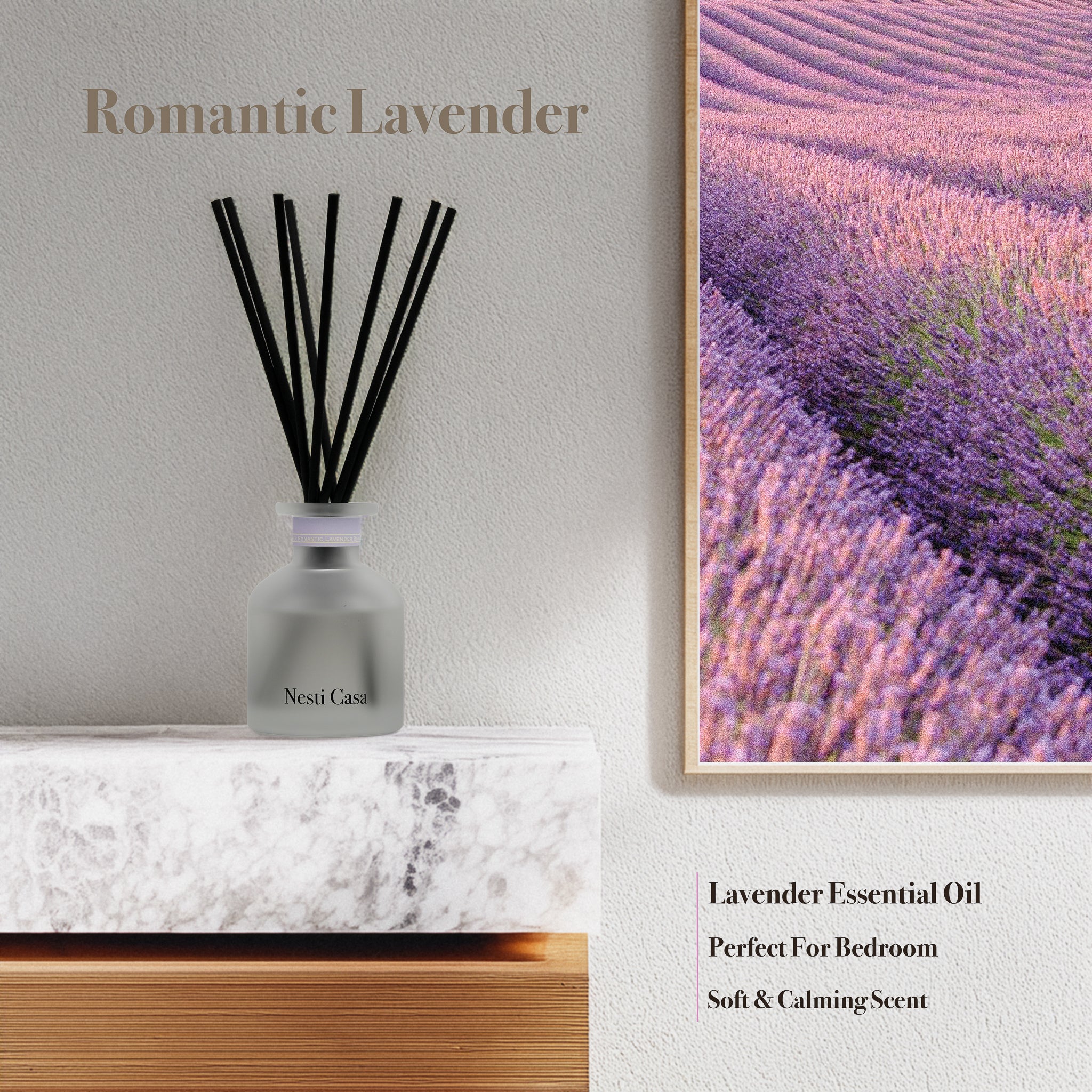 Reed Diffuser - Romantic Lavender 120ml